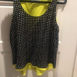 ALC 100% Silk polka dot blouse